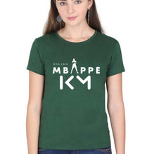 Load image into Gallery viewer, Kylian Mbappé T-Shirt for Women-Dark Green-Ektarfa.online
