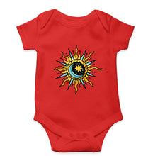 Load image into Gallery viewer, Psychedelic Chakra Kids Romper For Baby Boy/Girl-Red-Ektarfa.online
