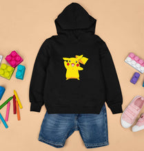 Load image into Gallery viewer, Pikachu Kids Hoodie for Boy/Girl-Black-Ektarfa.online
