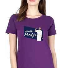 Load image into Gallery viewer, Hardik Pandya T-Shirt for Women-Purple-Ektarfa.online
