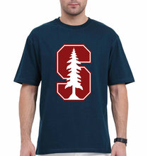 Load image into Gallery viewer, Stanford Oversized T-Shirt for Men-Petrol Blue-Ektarfa.online

