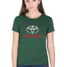 Load image into Gallery viewer, Toyota T-Shirt for Women-Dark Green-Ektarfa.online
