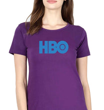 Load image into Gallery viewer, HBO T-Shirt for Women-Purple-Ektarfa.online
