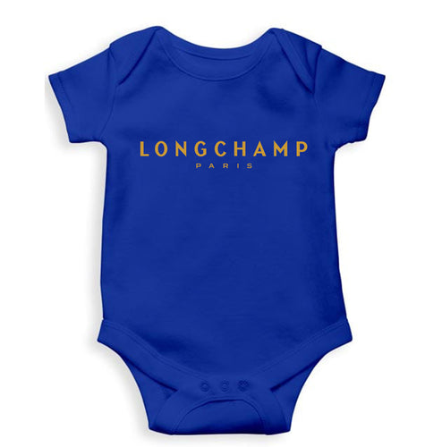 Longchamp Kids Romper For Baby Boy/Girl-Royal Blue-Ektarfa.online