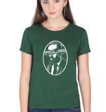 Load image into Gallery viewer, Villain Club T-Shirt for Women-Dark Green-Ektarfa.online
