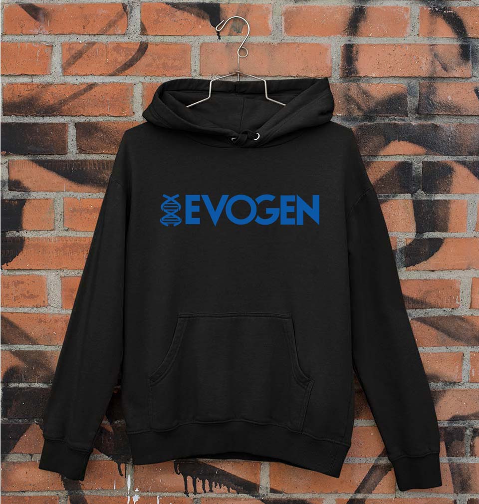 Evogen Unisex Hoodie for Men/Women-Black-Ektarfa.online