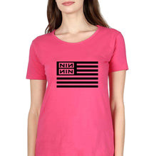 Load image into Gallery viewer, Nine Inch Nails T-Shirt for Women-Pink-Ektarfa.online
