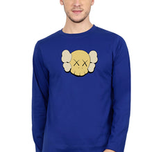 Load image into Gallery viewer, Kaws Full Sleeves T-Shirt for Men-Royal blue-Ektarfa.online
