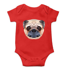 Load image into Gallery viewer, Pug Dog Kids Romper For Baby Boy/Girl-Red-Ektarfa.online
