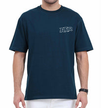 Load image into Gallery viewer, RRR Oversized T-Shirt for Men-Petrol Blue-Ektarfa.online
