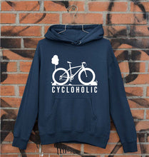 Load image into Gallery viewer, Cycloholic Unisex Hoodie for Men/Women-Navy Blue-Ektarfa.online
