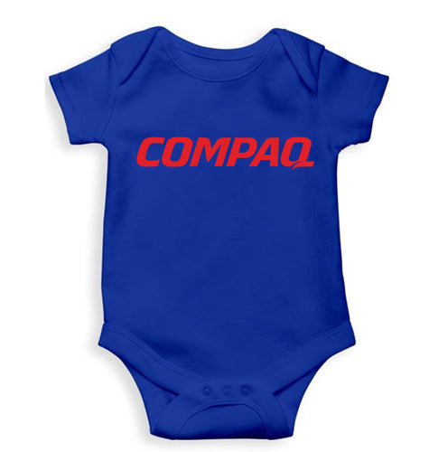 Compaq Kids Romper For Baby Boy/Girl-Royal Blue-Ektarfa.online