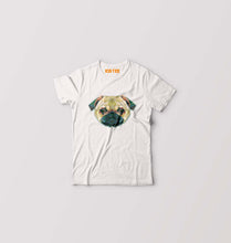 Load image into Gallery viewer, TRIANGLE_DOG Kids T-Shirt for Boy/Girl-White-Ektarfa.online
