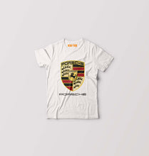 Load image into Gallery viewer, Porsche Logo Kids T-Shirt for Boy/Girl-White-Ektarfa.online
