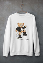 Load image into Gallery viewer, Domrebel Taddy Unisex Sweatshirt for Men/Women-White-Ektarfa.online
