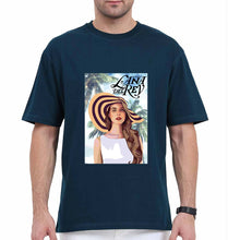 Load image into Gallery viewer, Lana Del Rey Oversized T-Shirt for Men-Petrol Blue-Ektarfa.online
