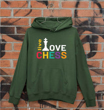 Load image into Gallery viewer, Chess Love Unisex Hoodie for Men/Women-Dark Green-Ektarfa.online
