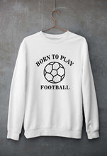 Load image into Gallery viewer, Play Football Unisex Sweatshirt for Men/Women-White-Ektarfa.online
