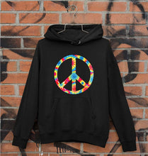 Load image into Gallery viewer, Trippy Psychedelic Peace Unisex Hoodie for Men/Women-Black-Ektarfa.online
