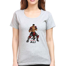 Load image into Gallery viewer, Muhammad Ali T-Shirt for Women-Grey Melange-Ektarfa.online
