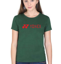 Load image into Gallery viewer, Yonex T-Shirt for Women-Dark Green-Ektarfa.online
