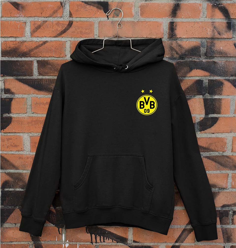 Borussia Dortmund Unisex Hoodie for Men/Women-Black-Ektarfa.online