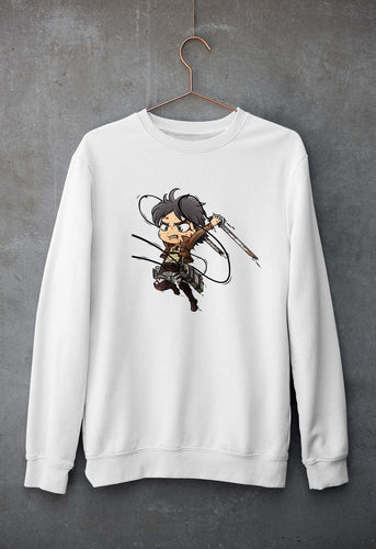 Attack on Titan Unisex Sweatshirt for Men/Women-White-Ektarfa.online