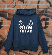 Load image into Gallery viewer, Gym Unisex Hoodie for Men/Women-Navy Blue-Ektarfa.online
