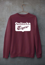 Load image into Gallery viewer, Onitsuka Tiger Unisex Sweatshirt for Men/Women-Maroon-Ektarfa.online
