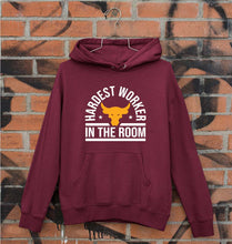 Load image into Gallery viewer, Hardest Worker In the Room Gym Unisex Hoodie for Men/Women-Maroon-Ektarfa.online
