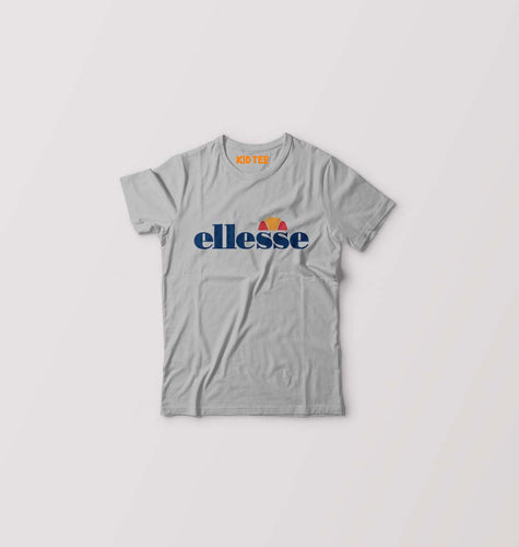 Ellesse Kids T-Shirt for Boy/Girl-Grey-Ektarfa.online