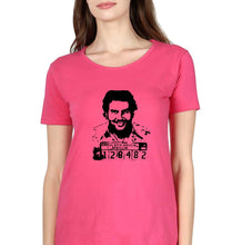 Load image into Gallery viewer, Pablo Escobar T-Shirt for Women-Pink-Ektarfa.online
