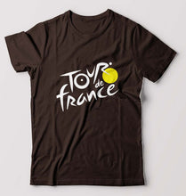 Load image into Gallery viewer, Tour de France T-Shirt for Men-Coffee Brown-Ektarfa.online
