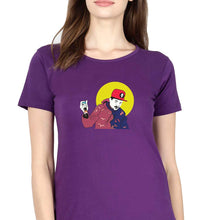 Load image into Gallery viewer, Divine T-Shirt for Women-Purple-Ektarfa.online
