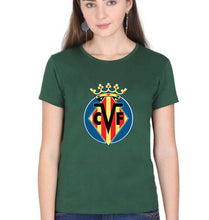 Load image into Gallery viewer, Villarreal T-Shirt for Women-Dark Green-Ektarfa.online
