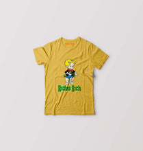 Load image into Gallery viewer, Richie Rich Kids T-Shirt for Boy/Girl-Golden Yellow-Ektarfa.online
