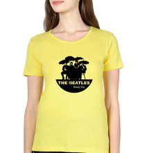 Load image into Gallery viewer, Beatles T-Shirt for Women-Yellow-Ektarfa.online
