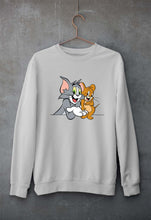 Load image into Gallery viewer, Tom and Jerry Unisex Sweatshirt for Men/Women-Grey Melange-Ektarfa.online
