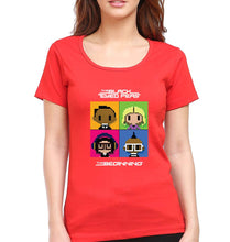 Load image into Gallery viewer, Black Eyed Peas T-Shirt for Women-Red-Ektarfa.online
