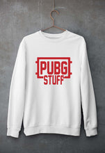 Load image into Gallery viewer, PUBG Stuff Unisex Sweatshirt for Men/Women-White-Ektarfa.online
