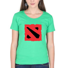 Load image into Gallery viewer, Dota T-Shirt for Women-flag green-Ektarfa.online
