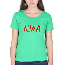 Load image into Gallery viewer, NWA T-Shirt for Women-flag green-Ektarfa.online
