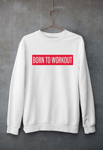 Load image into Gallery viewer, Gym Workout Unisex Sweatshirt for Men/Women-White-Ektarfa.online
