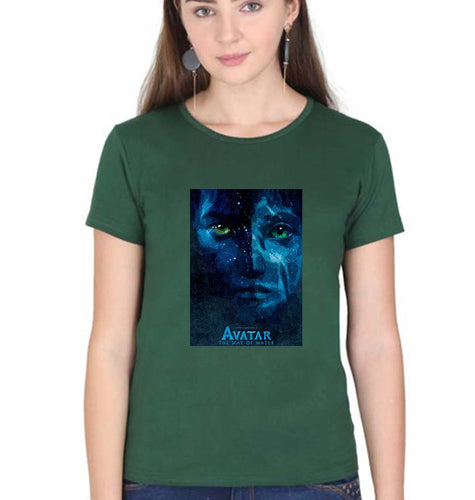 Avatar T-Shirt for Women-Dark Green-Ektarfa.online