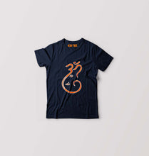 Load image into Gallery viewer, Ganpati JI(Ganesh) Kids T-Shirt for Boy/Girl-Navy Blue-Ektarfa.online
