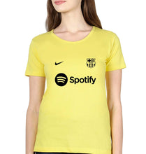 Load image into Gallery viewer, Barcelona 2022-23 T-Shirt for Women-Yellow-Ektarfa.online

