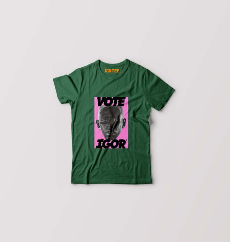 Igor Kids T-Shirt for Boy/Girl-Dark Green-Ektarfa.online
