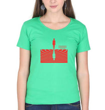 Load image into Gallery viewer, Stranger Things T-Shirt for Women-flag green-Ektarfa.online
