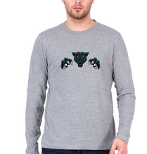 Load image into Gallery viewer, Black Panther Full Sleeves T-Shirt for Men-GREY-Ektarfa.online
