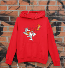 Load image into Gallery viewer, Tom and Jerry Unisex Hoodie for Men/Women-Red-Ektarfa.online
